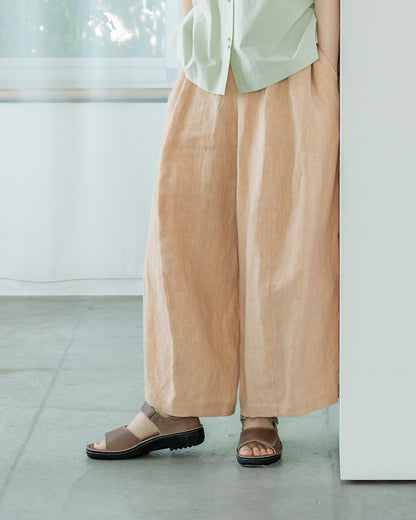 Wide Pants / Sunny Linen