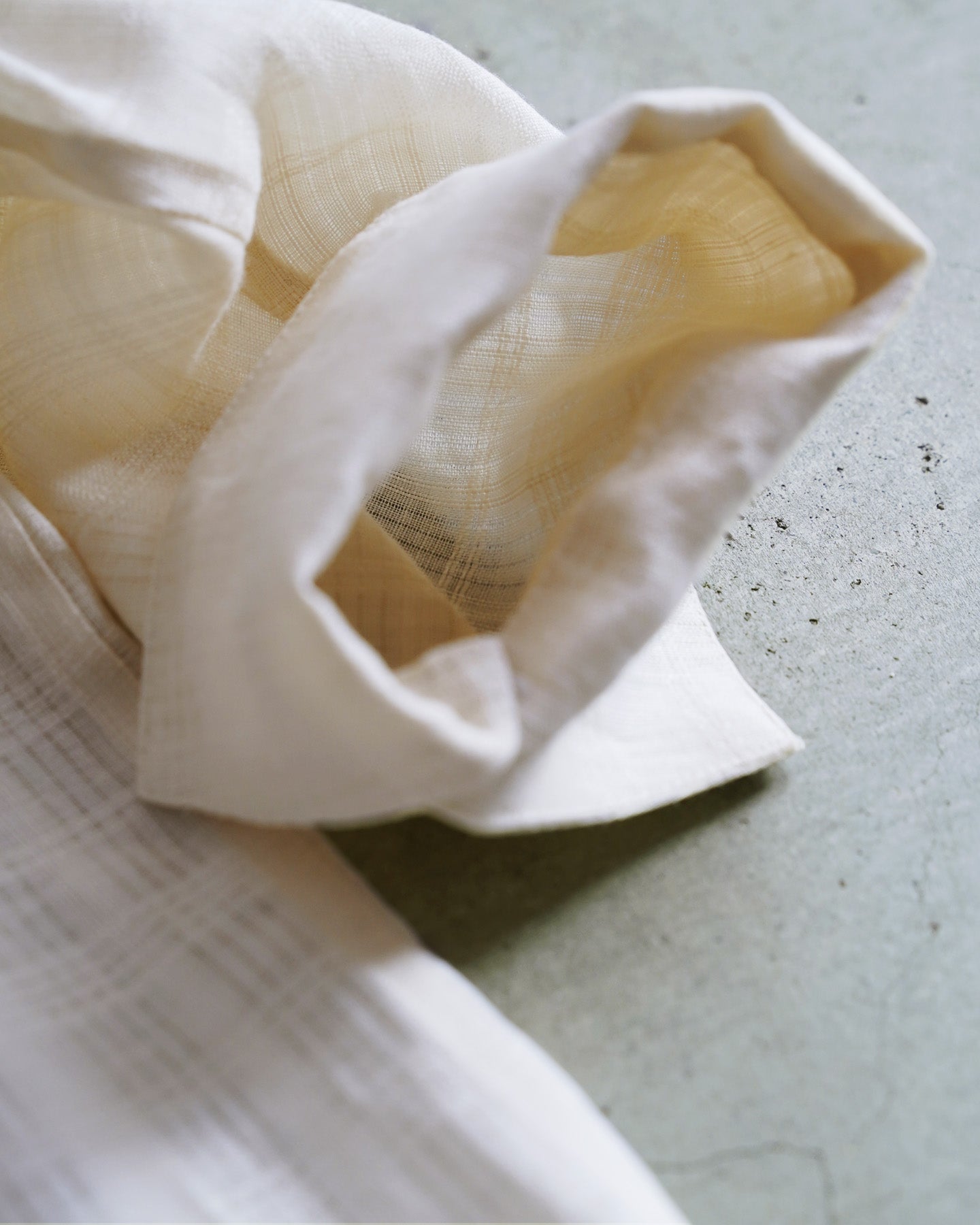 [Available from 12:00 PM on Saturday, March 14th] Three-quarter Sleeve Overshirt/Dobby Check