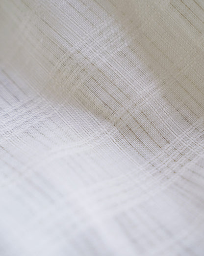 [Available from 12:00 PM on Saturday, March 14th] Three-quarter Sleeve Overshirt/Dobby Check