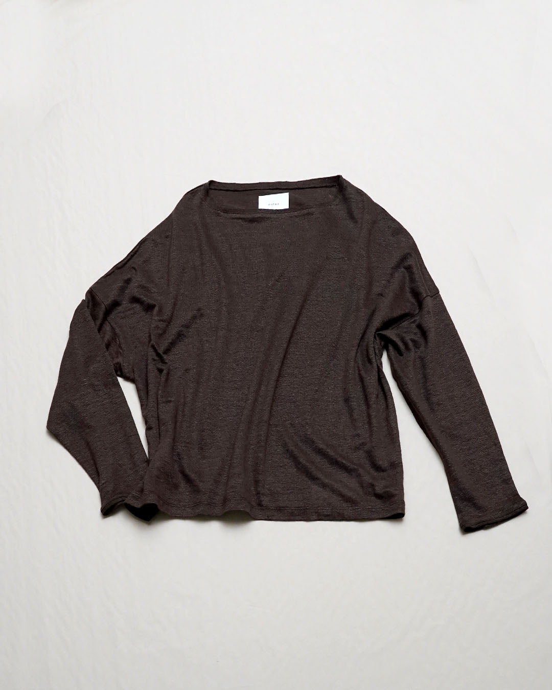 [Available from 12:00 on Saturday, August 8th] Knit Pullover / Linen Jersey