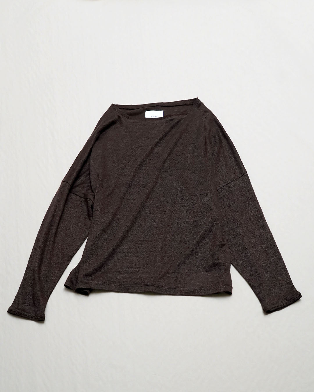 [Available from 12:00 on Saturday, August 8th] Knit Pullover / Linen Jersey