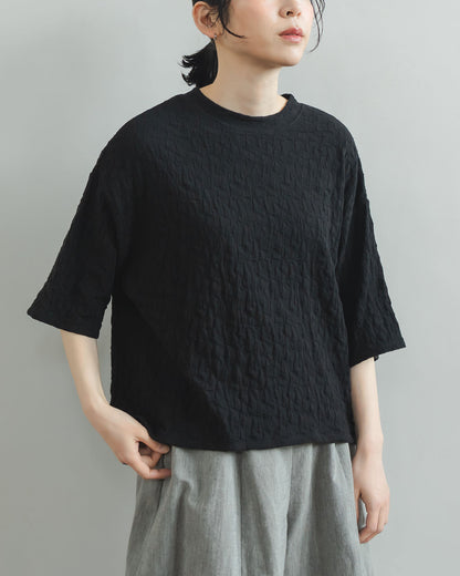 【6.6(土)12:00~発売予定】半袖コットンTシャツ リンクスチェック