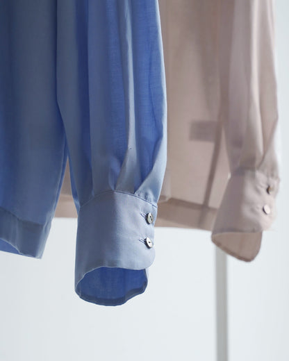 Dutch Collar Shirt / Cotton Lawn