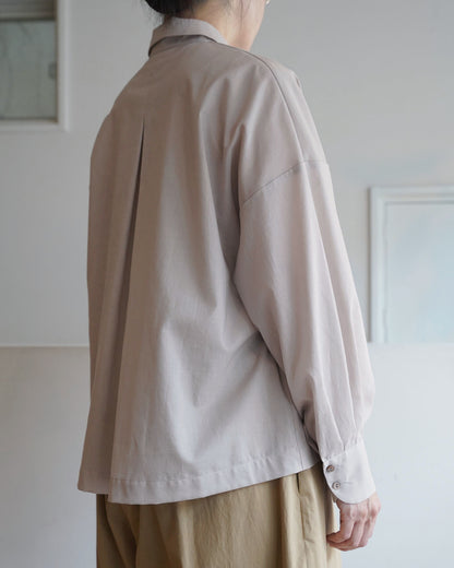 Dutch Collar Shirt / Cotton Lawn