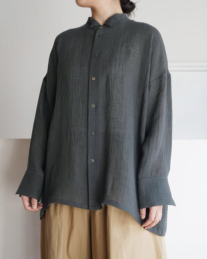 【3月14日(土)12時〜発売】オーバーシャツ/リネンボイル