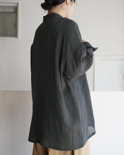 【3月14日(土)12時〜発売】オーバーシャツ/リネンボイル