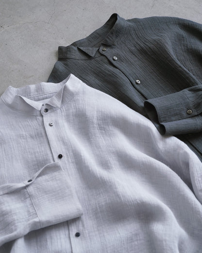 【3月14日(土)12時〜発売】オーバーシャツ/リネンボイル