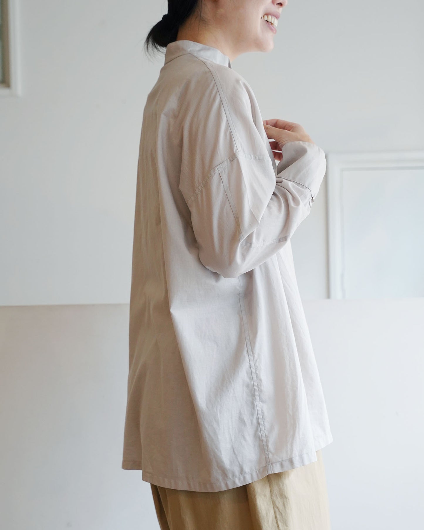 【3月14日(土)12時〜発売】オーバーシャツ/コットンローン