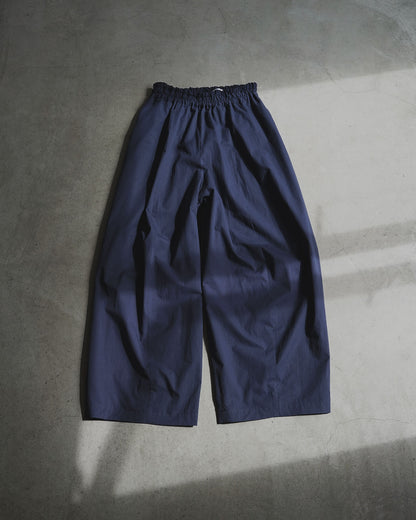 【3月14日(土)12時〜発売】ワイドパンツ/近江晒コットンツイル