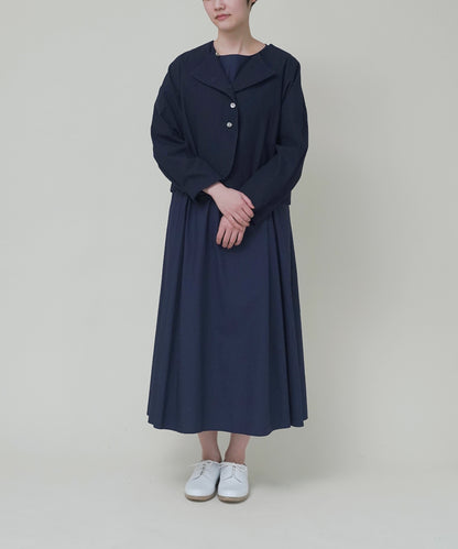 Side Tuck Dress Nidom Cotton