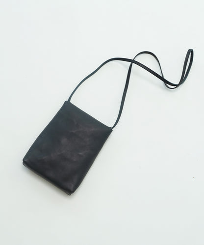 Leather mini shoulder bag