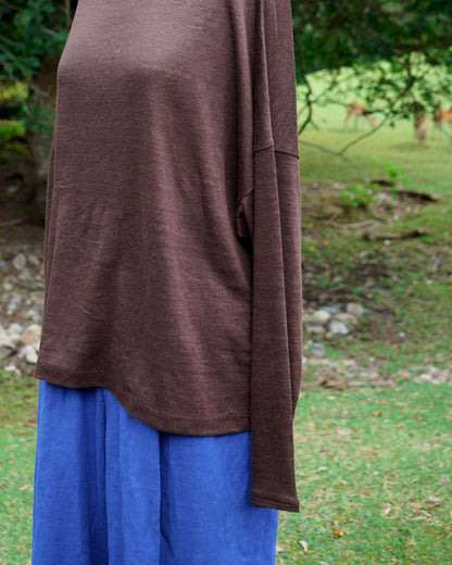 [Available from 12:00 on Saturday, August 8th] Knit Pullover / Linen Jersey