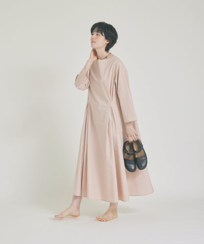 Side Tuck Dress Nidom Cotton