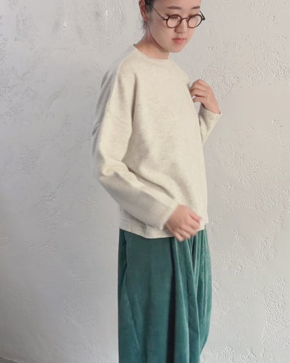 [Available October 24] Lambswool Crew Neck Sweater