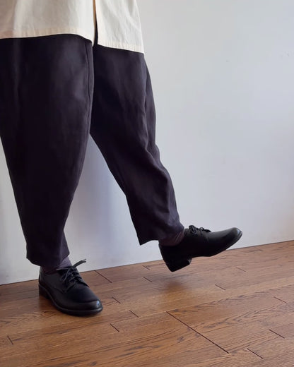【9月5日発売】テーパードパンツ ヘビーリネンツイル
