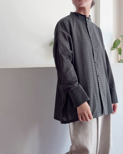 【9月19日発売】オーバーシャツ コットンドビー