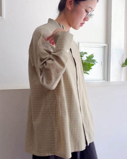 【9月19日発売】オーバーシャツ コットンドビー
